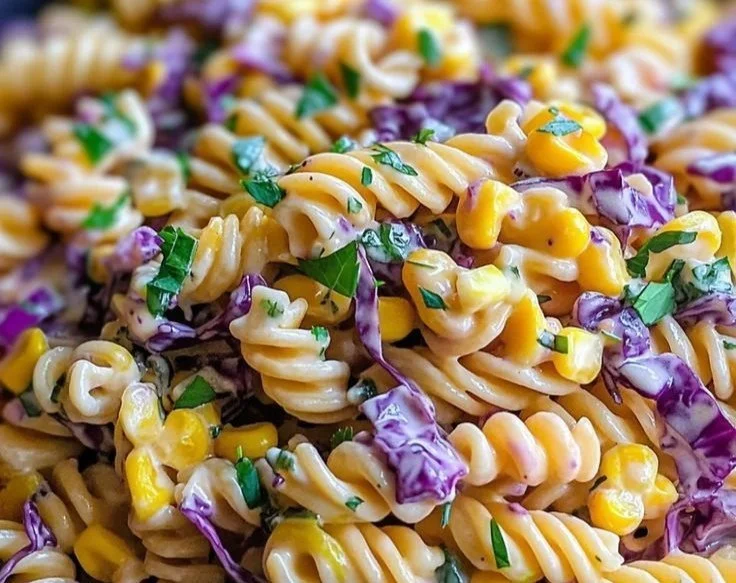Mardi Gras Pasta Salad