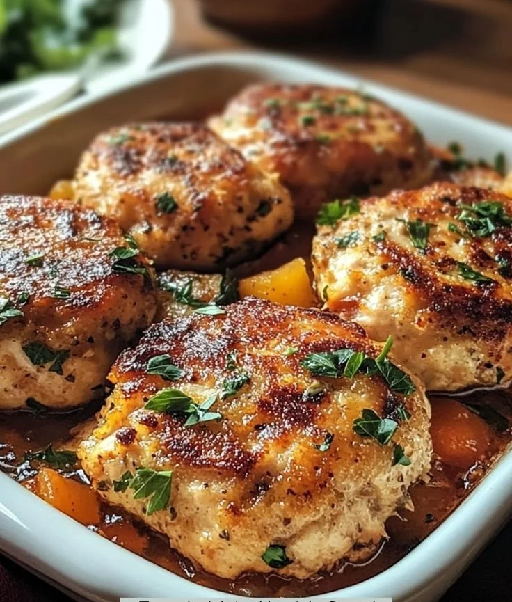 Mediterranean Chicken Patties