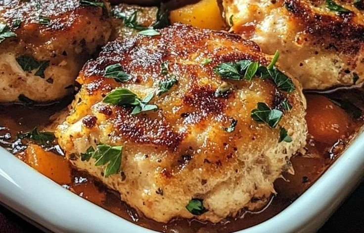 Mediterranean Chicken Patties