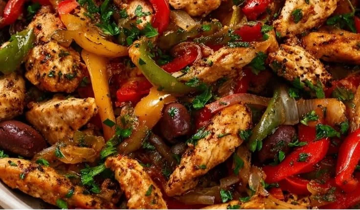 Mediterranean Chicken Stir Fry