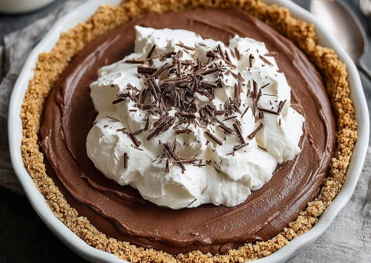 No-Bake Chocolate Pudding Pie