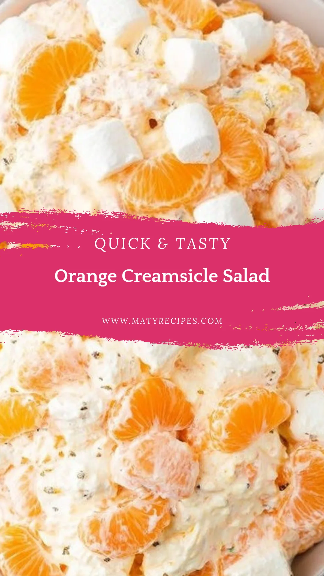 Orange Creamsicle Salad