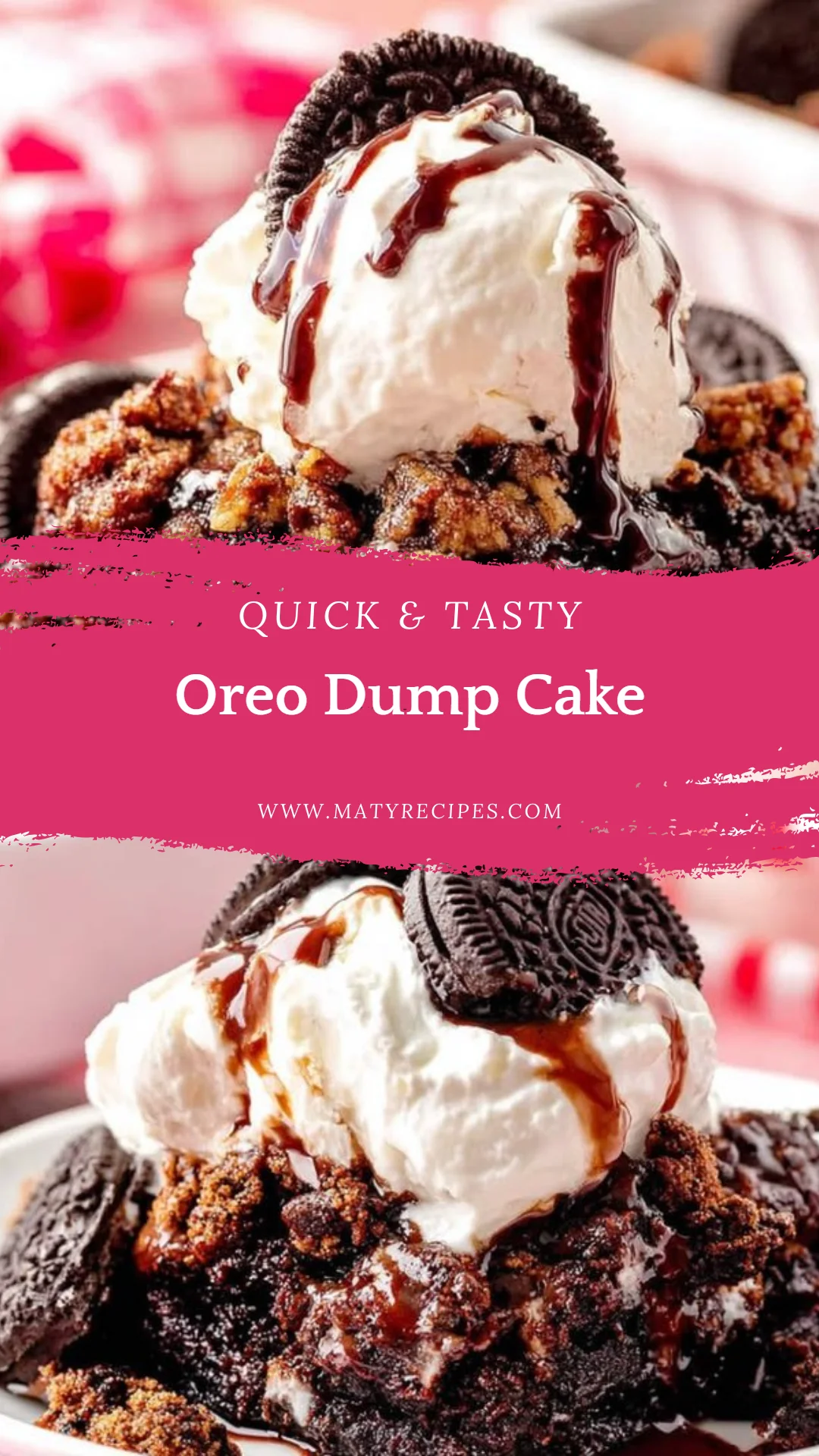 Oreo Dump Cake