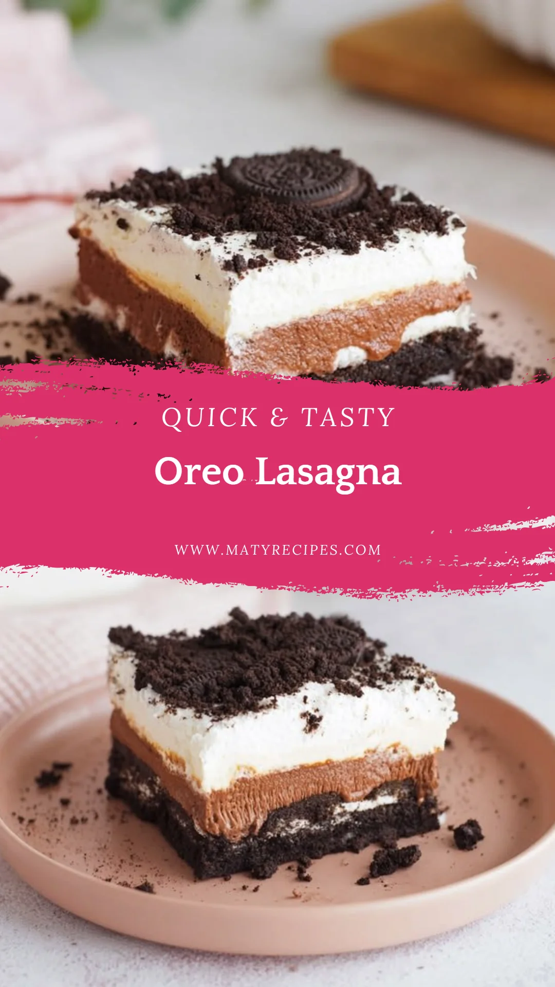 Oreo Lasagna