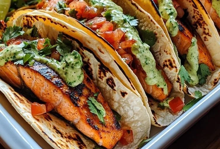 Salmon Tacos