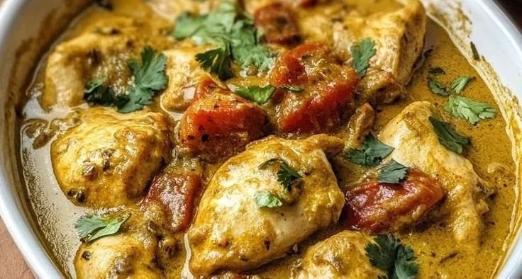Slow-Cooked Chicken Curry