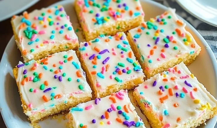 Soft Chewy Sugar Cookie Bars