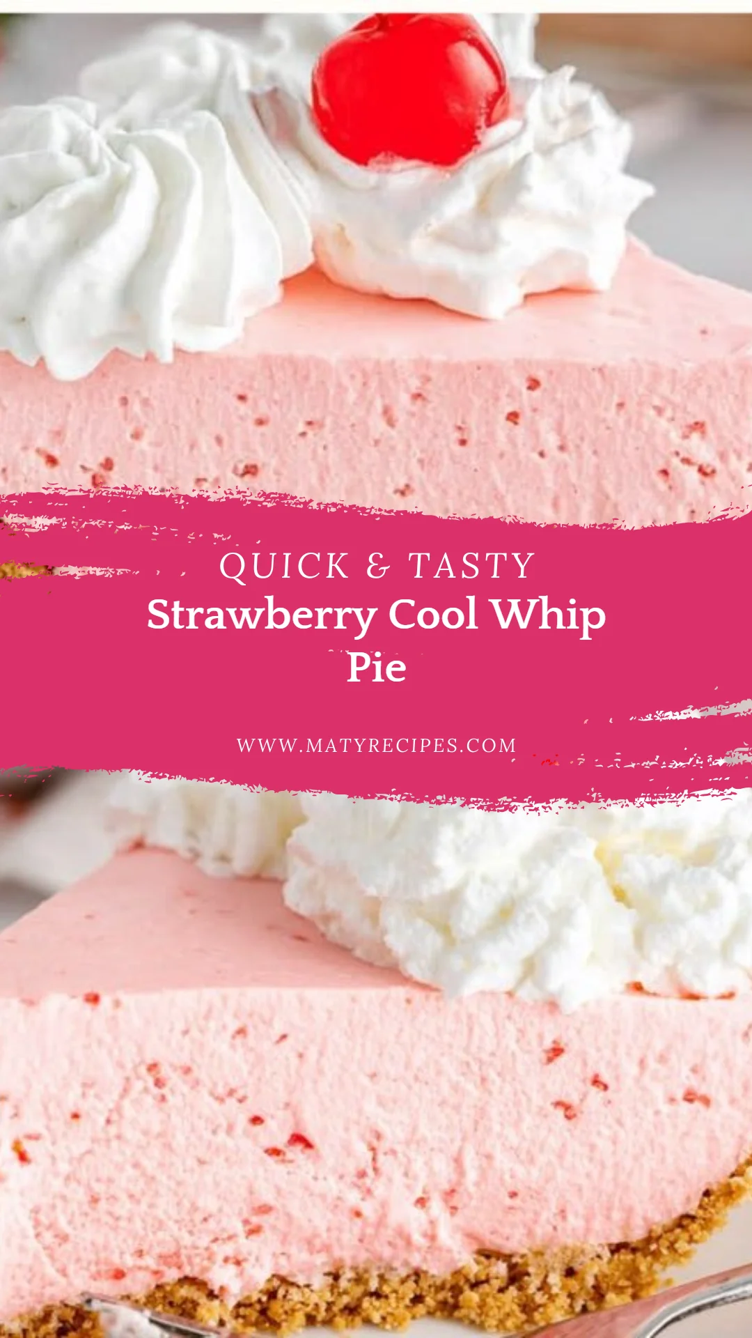 Strawberry Cool Whip Pie