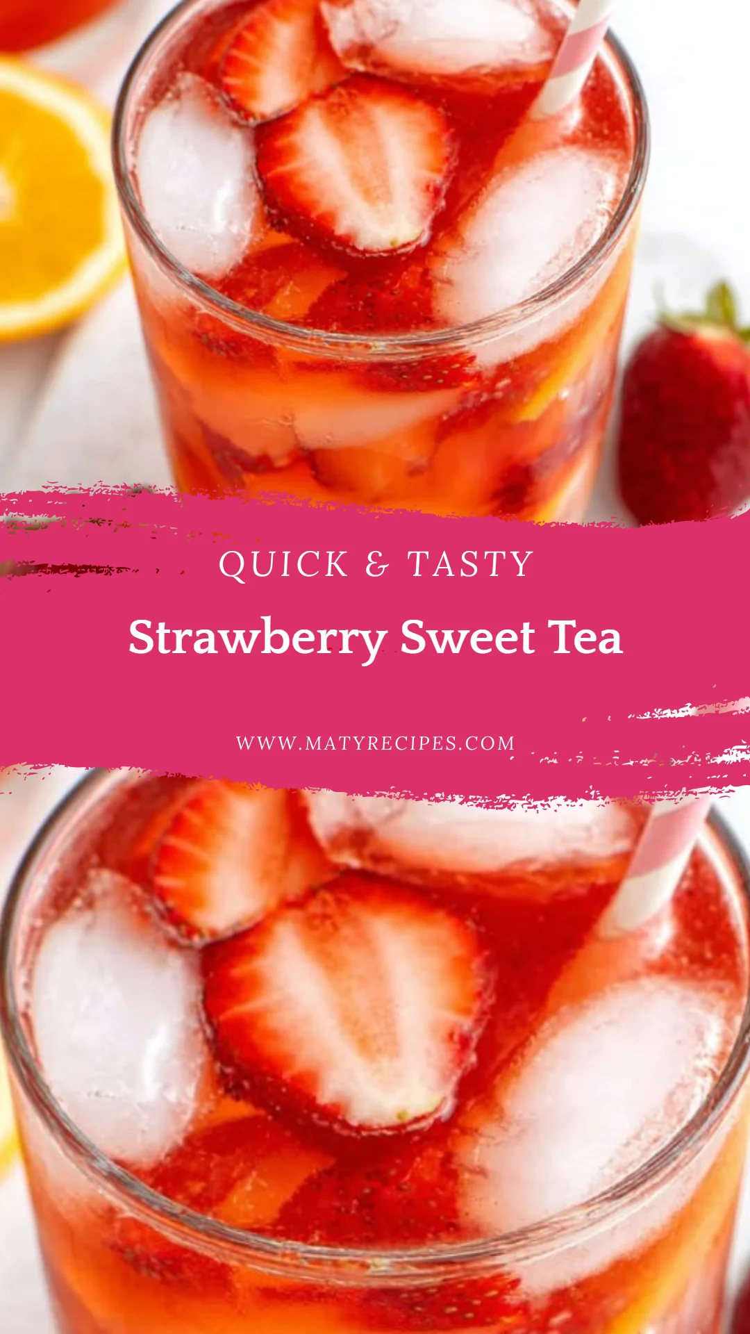 Strawberry Sweet Tea