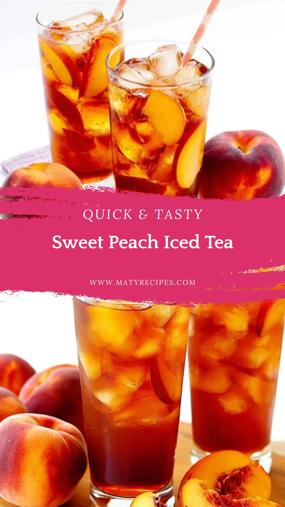 Sweet Peach Iced Tea