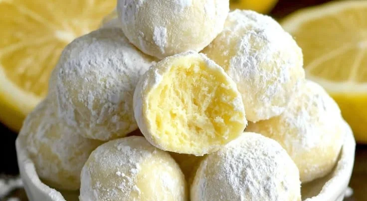 White Chocolate Lemon Truffles