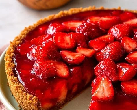 Amazing Strawberry Pie with Graham Cracker Crust