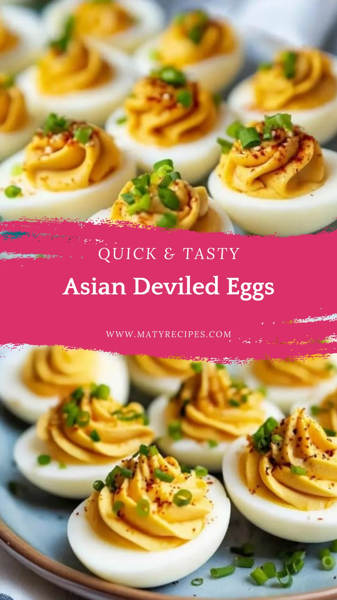Asian Deviled Eggs