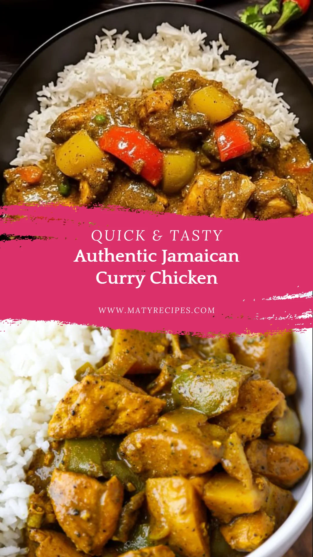 Authentic Jamaican Curry Chicken