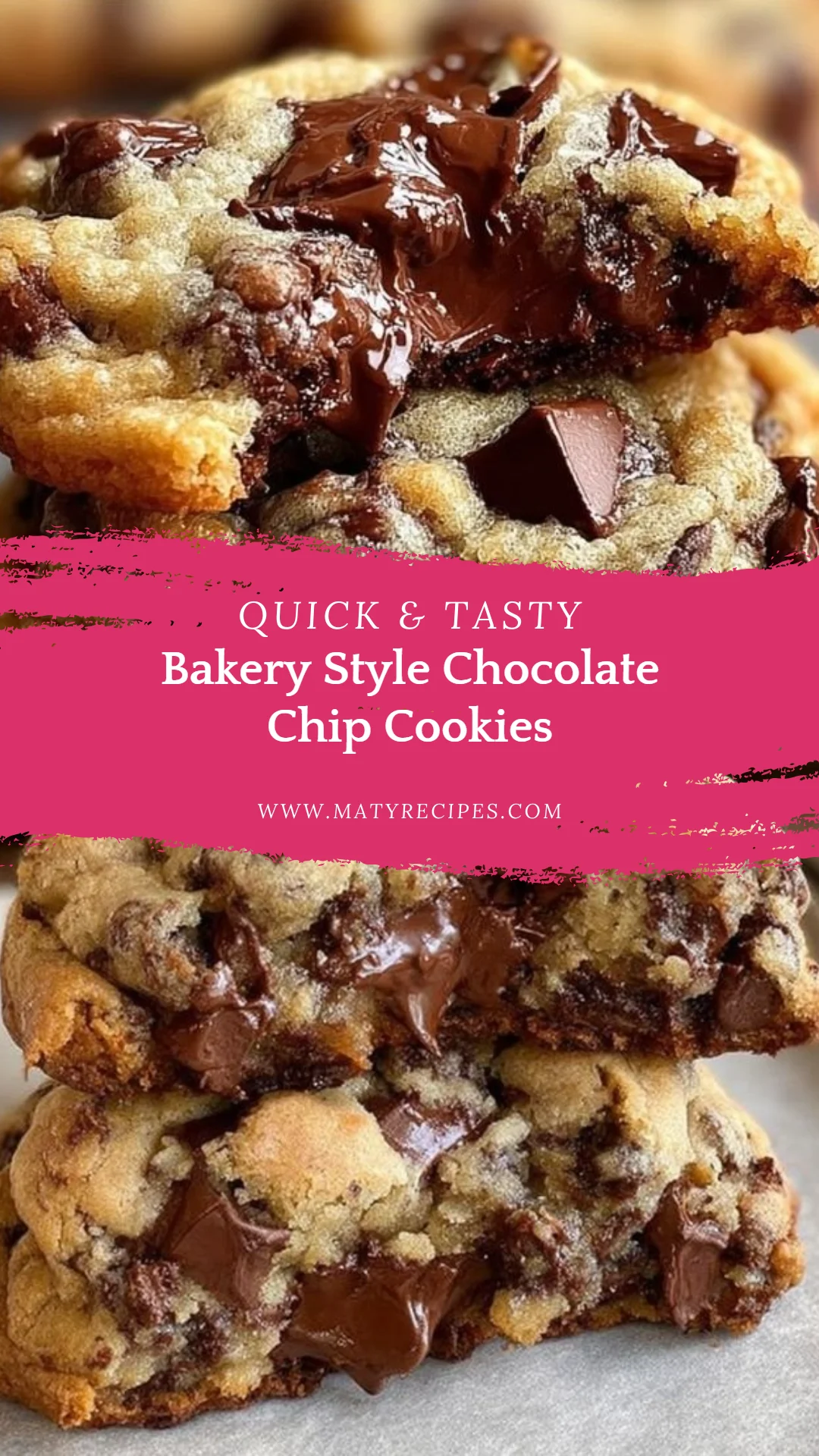 Bakery Style Chocolate Chip Cookies
