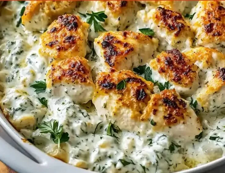 Chicken Tzatziki Casserole