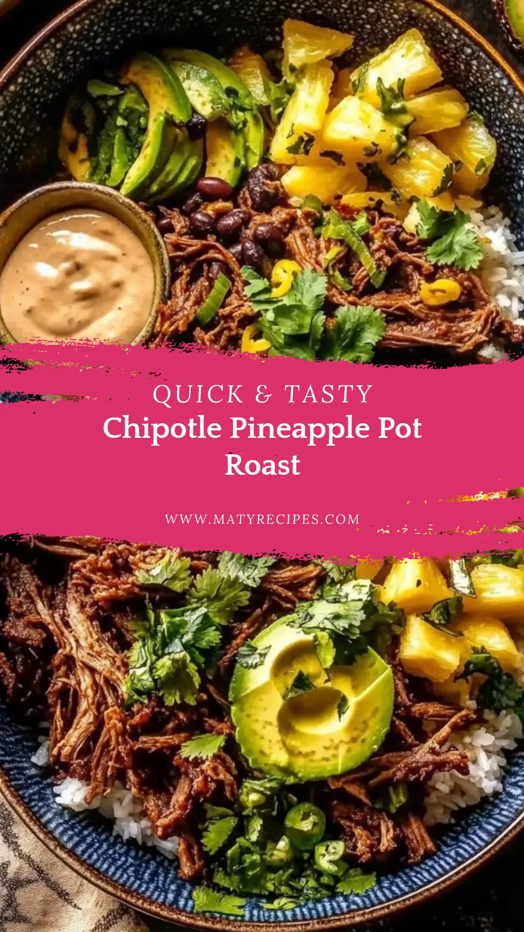 Chipotle Pineapple Pot Roast
