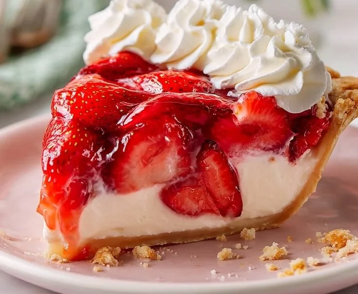 Classic Old Fashioned Strawberry Pie - thegirlskitchen