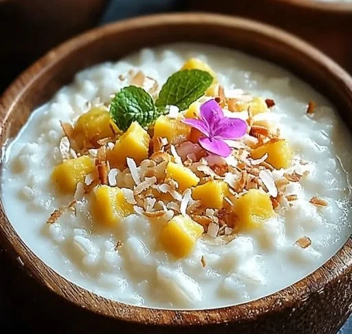Creamy Coconut Rice Pudding