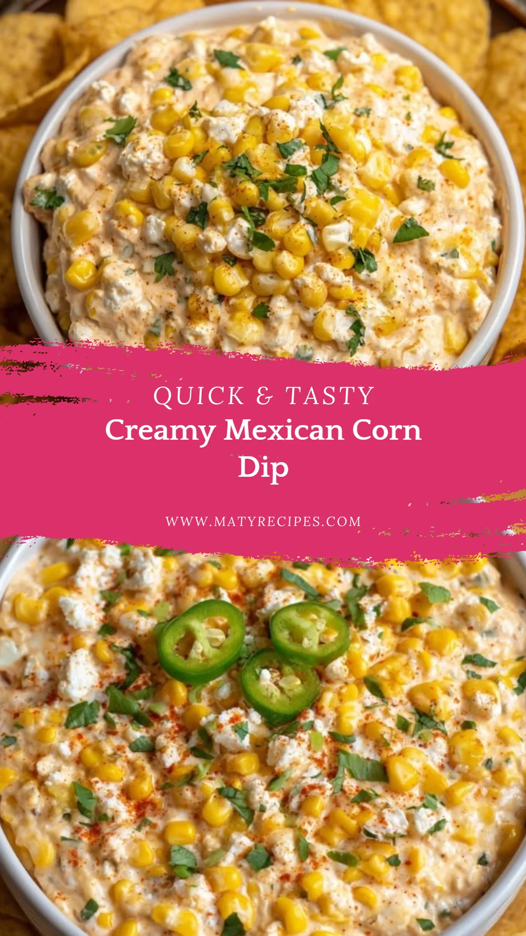 Creamy Mexican Corn Dip