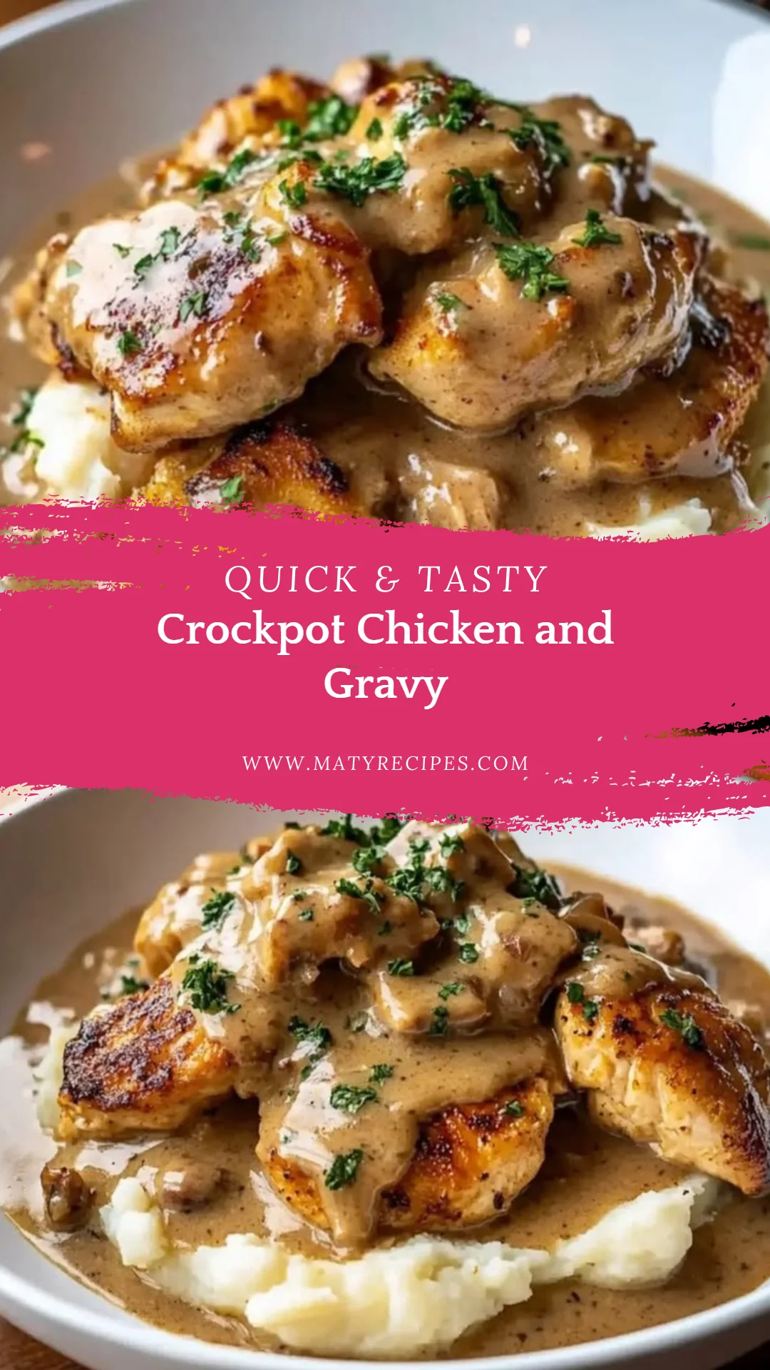 Crockpot Chicken and Gravy