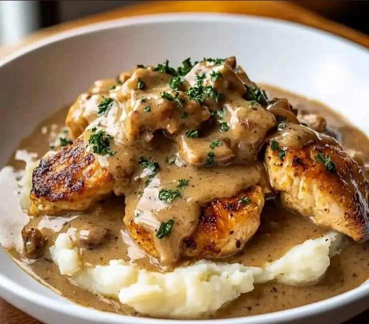 Crockpot Chicken and Gravy