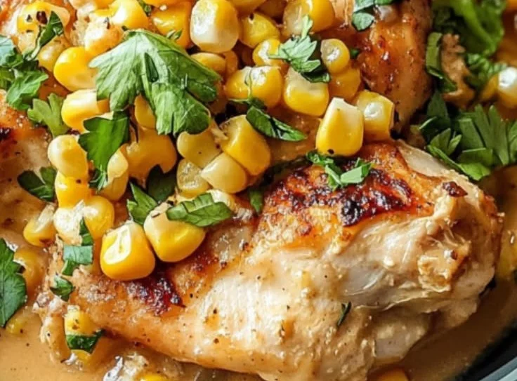 Crockpot Street Corn Chicken