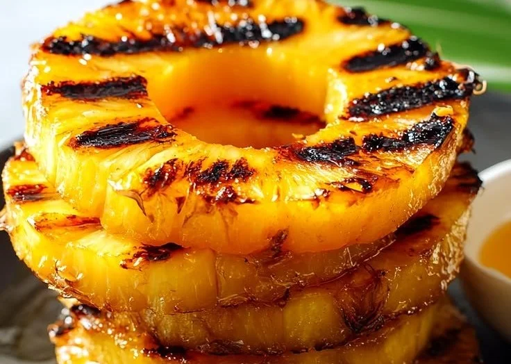 Easy Grilled Pineapple Rings