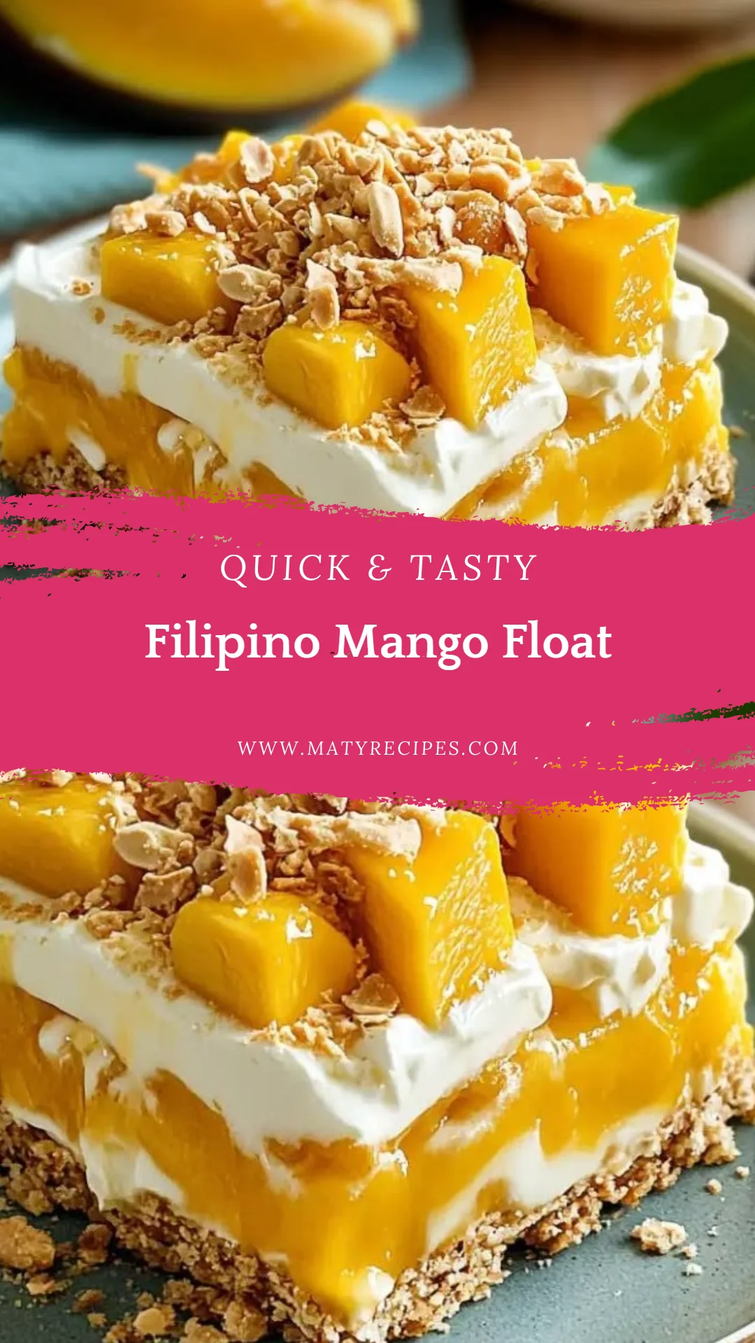 Filipino Mango Float