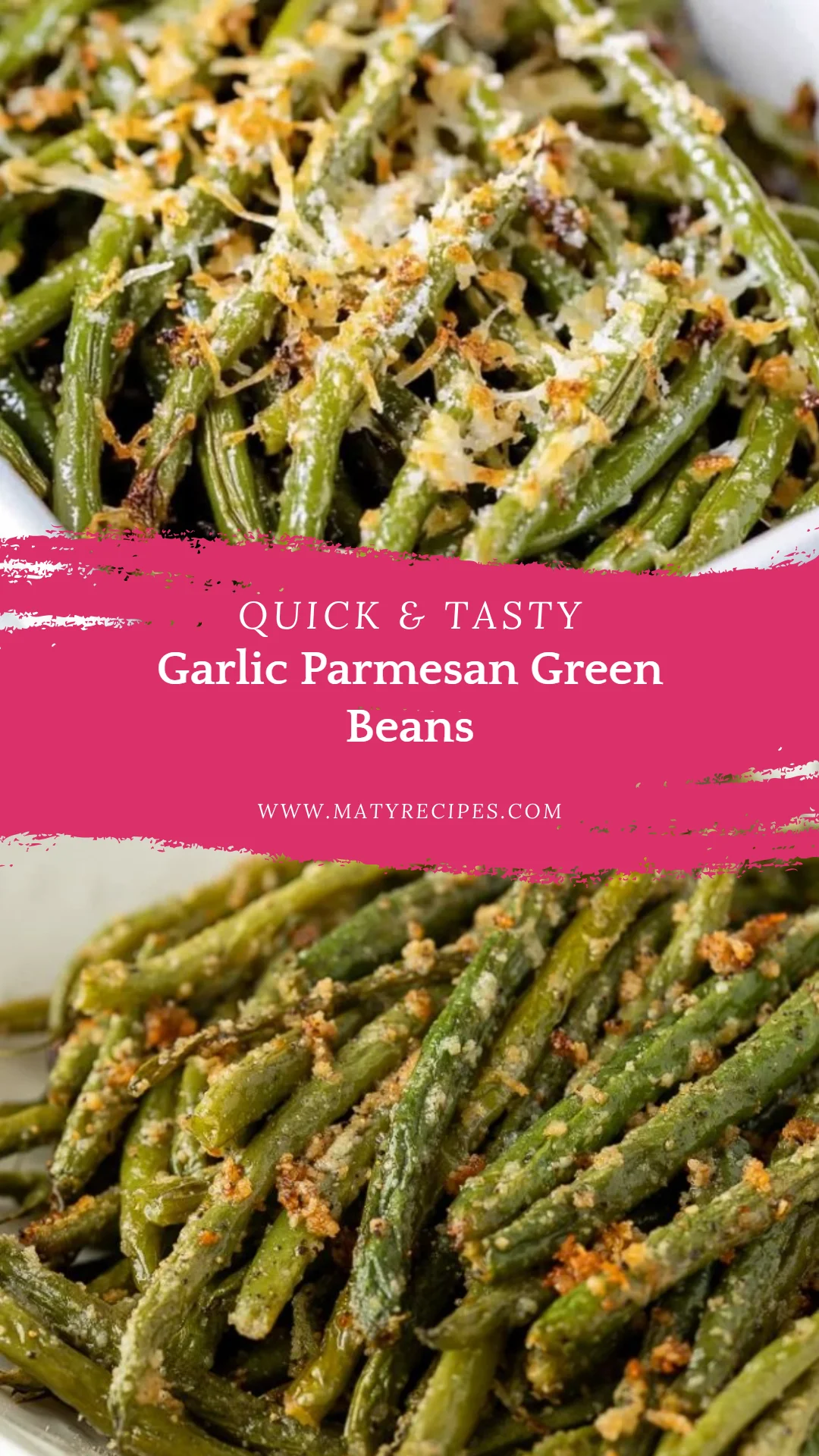 Garlic Parmesan Green Beans