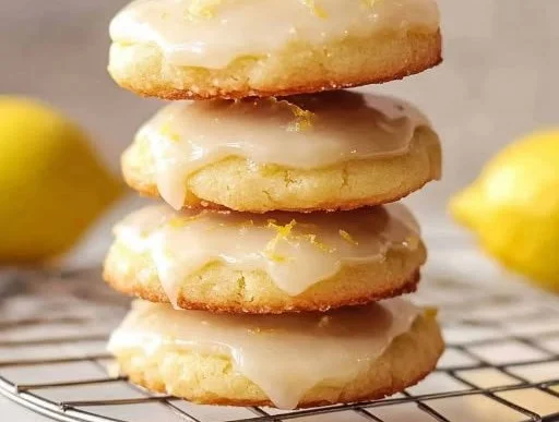 Glazed Lemon Cookies