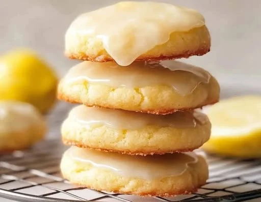 Glazed Lemon Cookies