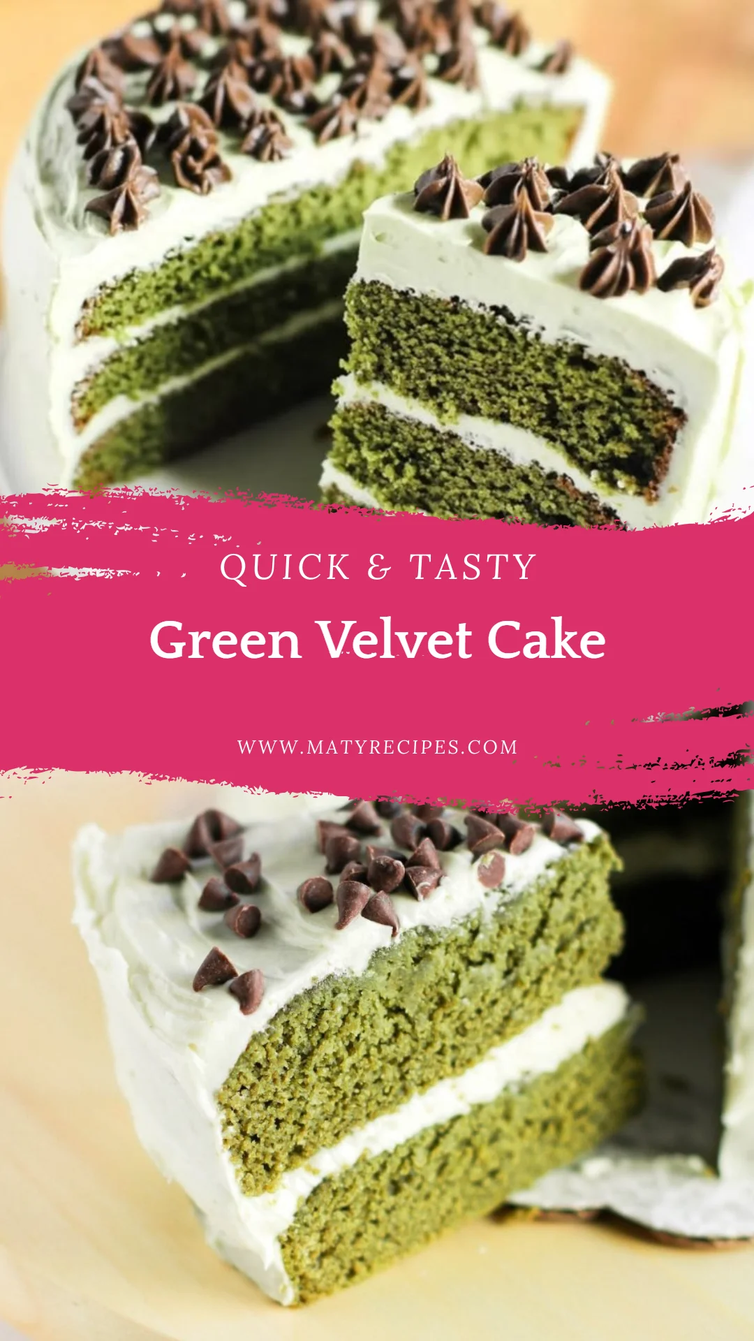 Green Velvet Cake