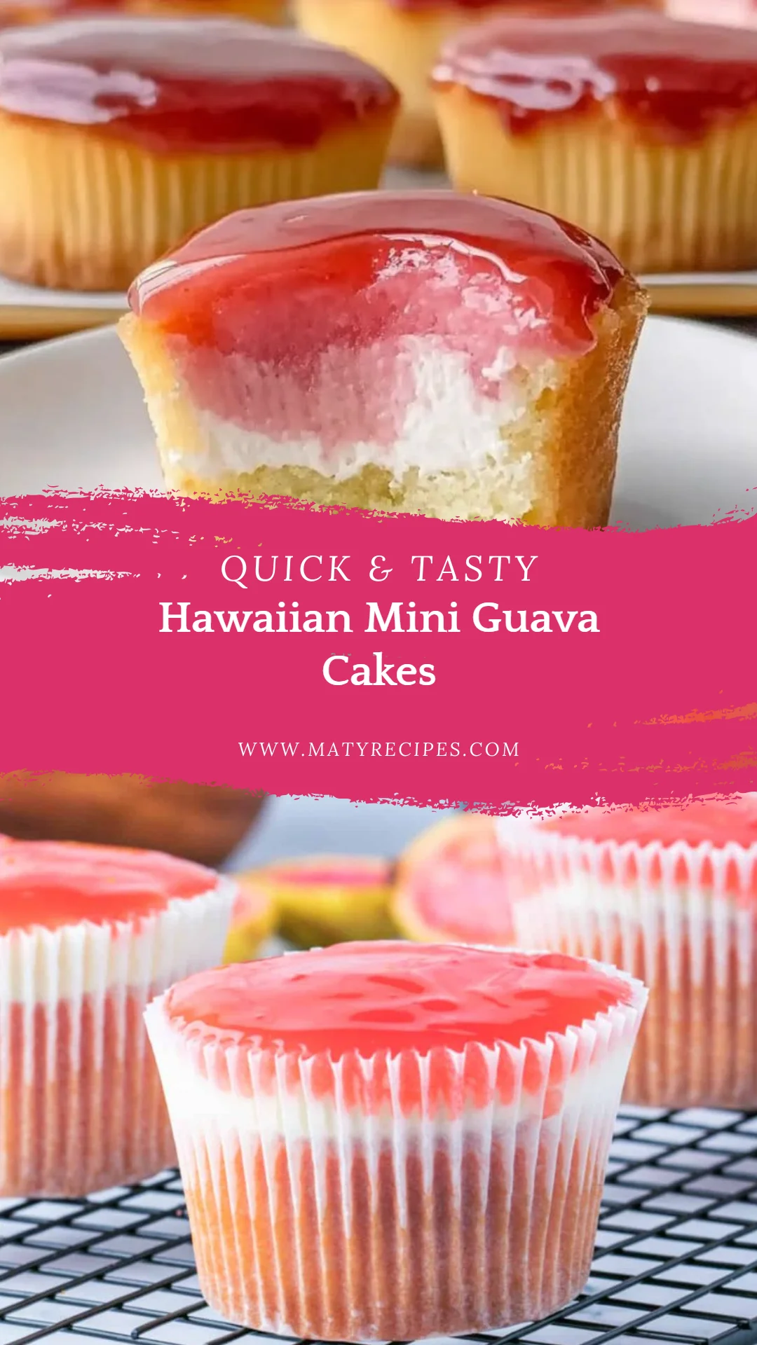 Hawaiian Mini Guava Cakes