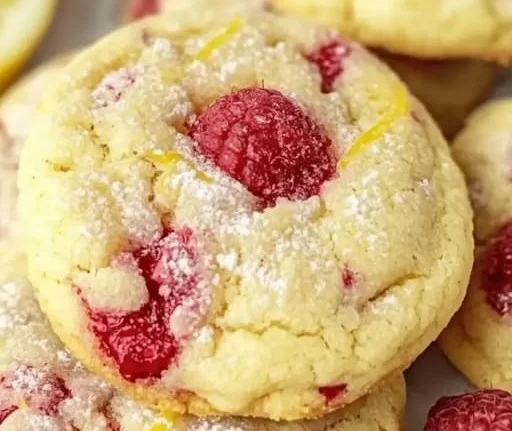 Lemon Raspberry Cookies: A Sweet Zesty Delight to Love