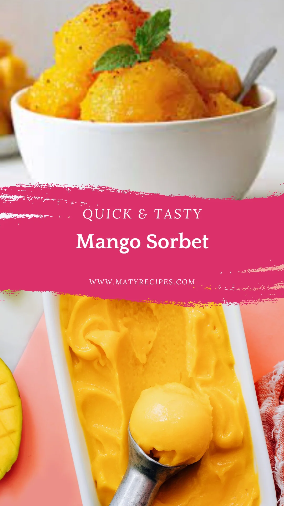 Mango Sorbet