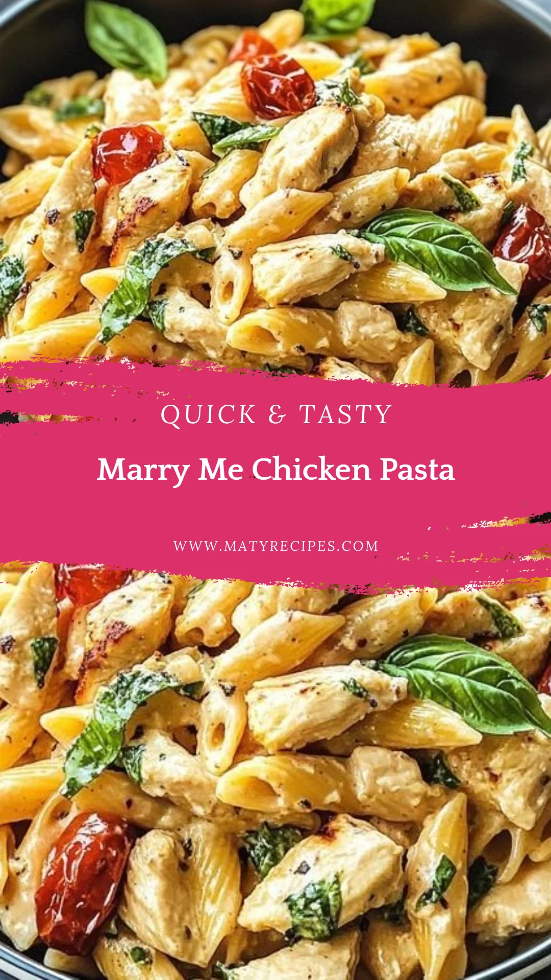 Marry Me Chicken Pasta
