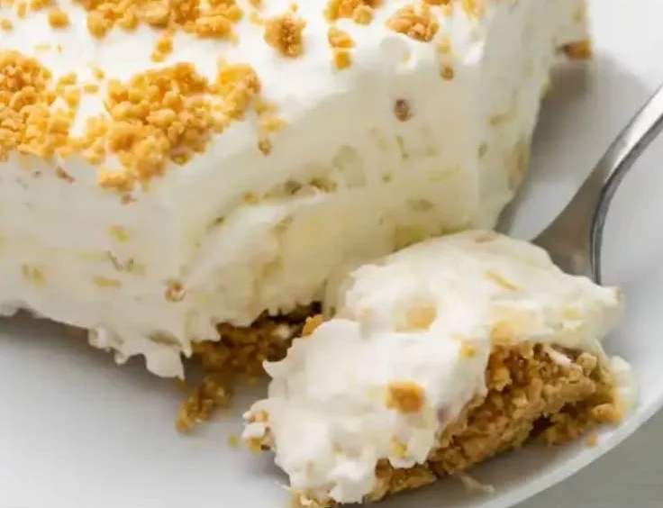 Mom’s No Bake Pineapple Dessert