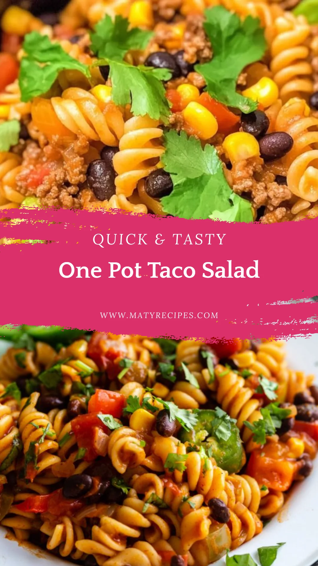 One Pot Taco Salad