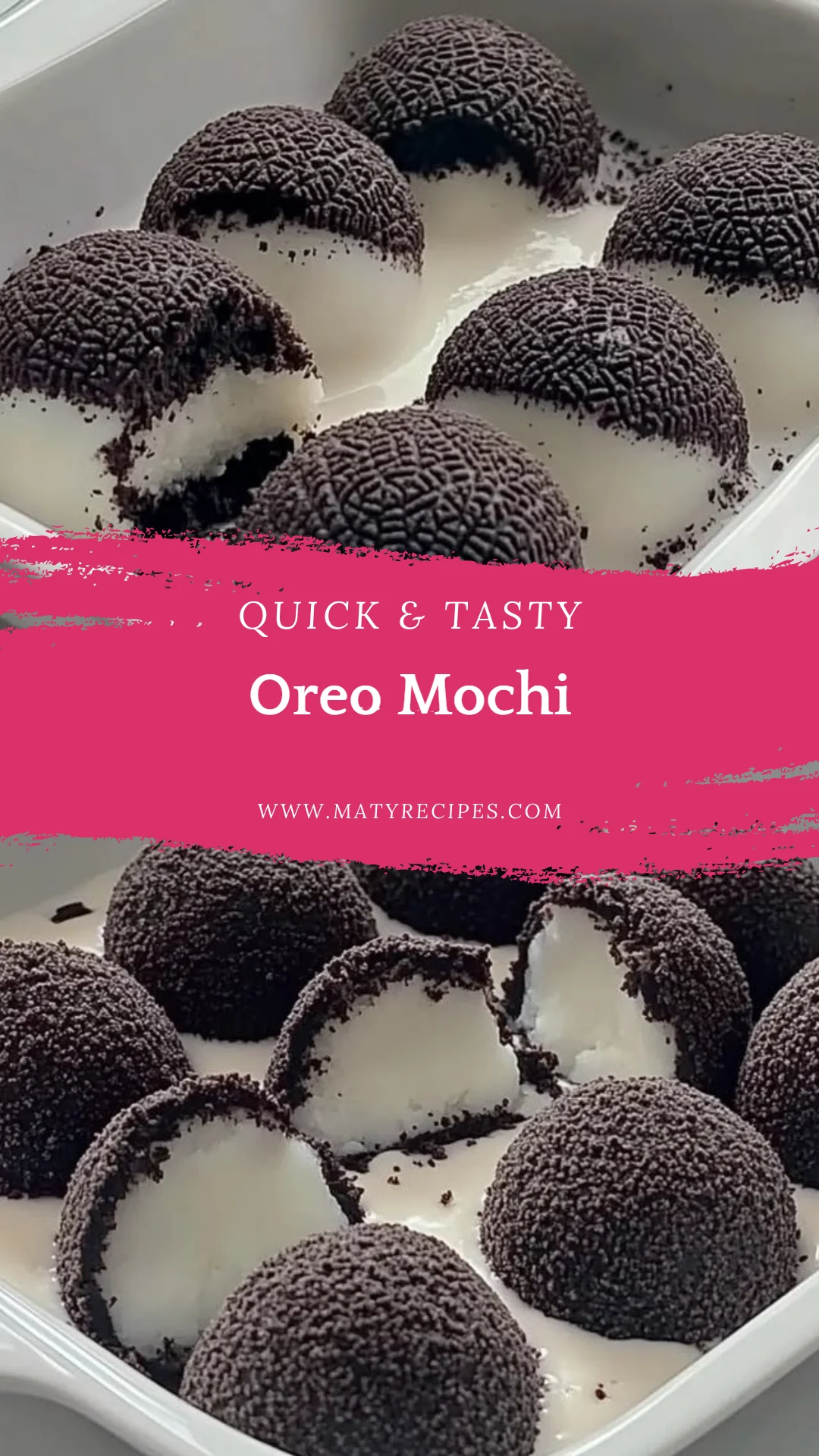 Oreo Mochi
