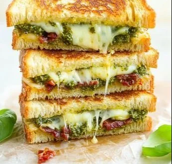 Pesto Grilled Cheese