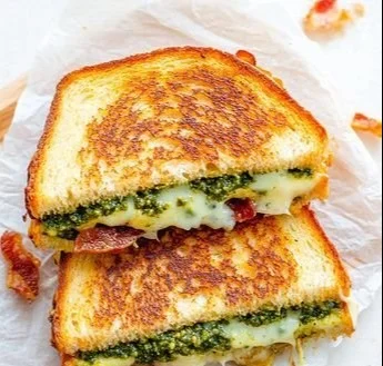 Pesto Grilled Cheese