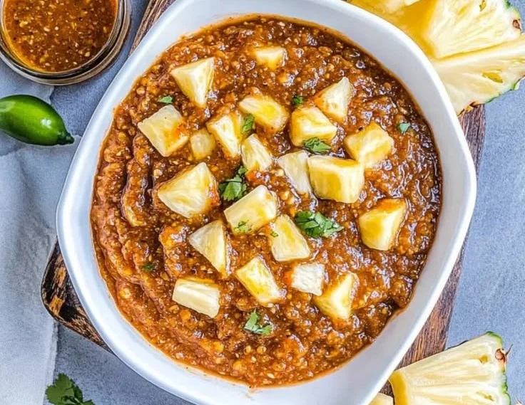 Pineapple Chipotle Salsa