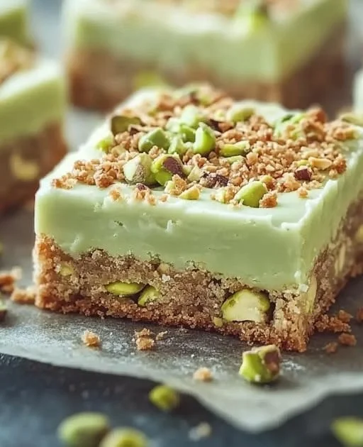 Pistachio Dream Cookie Bars: Chewy Bliss for Every Sweet Tooth