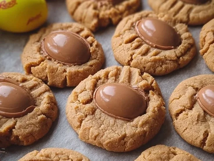 Reese’s Egg Peanut Butter Cookies