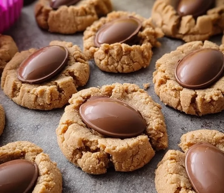 Reese’s Egg Peanut Butter Cookies