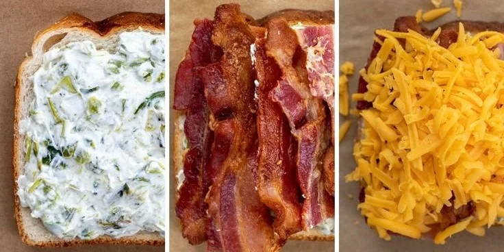 Roasted Jalapeno Popper Grilled Cheese