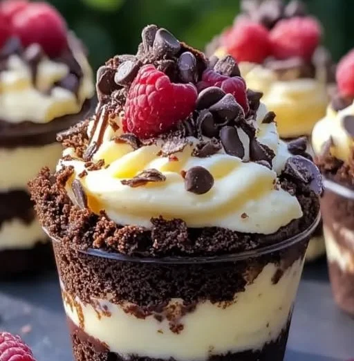 Savoring Loaded Brownie Cheesecake Cups for Sweet Moments