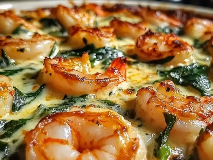 Shrimp Tuscan Bake