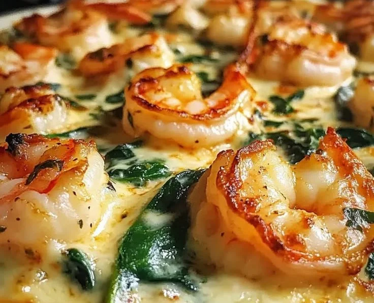 Shrimp Tuscan Bake: A Flavorful Italian Delight in One Dish